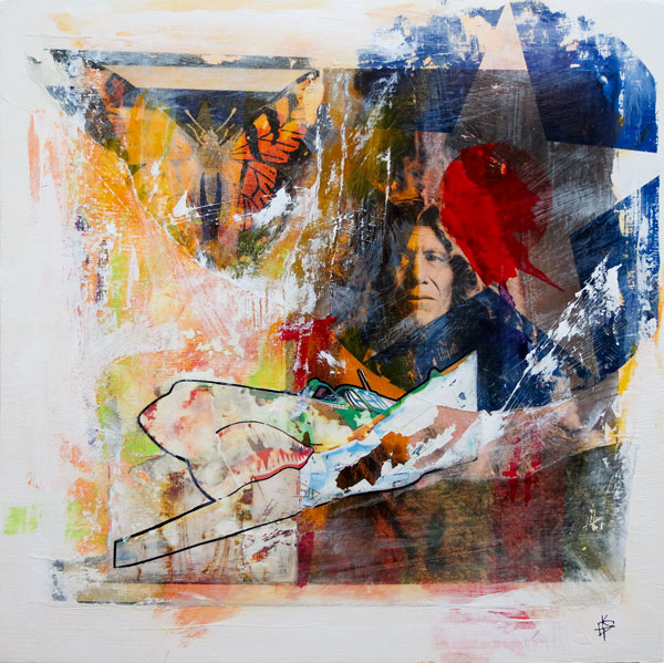 Bear's Belly P40 Star 16x16 in